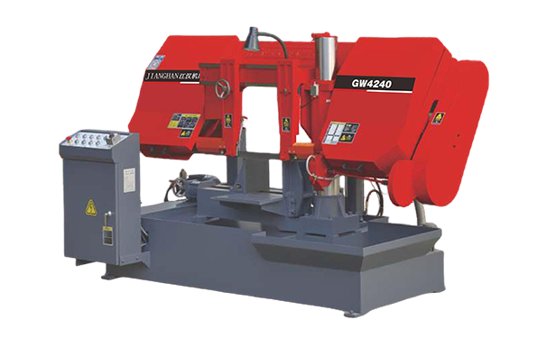 三乡镇GW4240双柱卧式带锯床